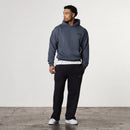 EVOLVE DARK GREY OVERSIZED PULLOVER HOODIE 3枚目の画像