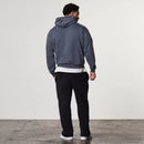 EVOLVE DARK GREY OVERSIZED PULLOVER HOODIE 4枚目の画像