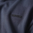 EVOLVE DARK GREY OVERSIZED PULLOVER HOODIE 2枚目の画像