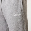 EVOLVE LIGHT GREY MARL STRAIGHT LEG SWEATPANTS 3枚目の画像