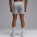 VANQUISH EVOLVE LIGHT GREY MARL REGULAR FIT SWEAT SHORT 2枚目の画像