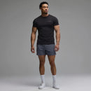 EVOLVE DARK GREY REGULAR FIT SWEAT SHORT 4枚目の画像