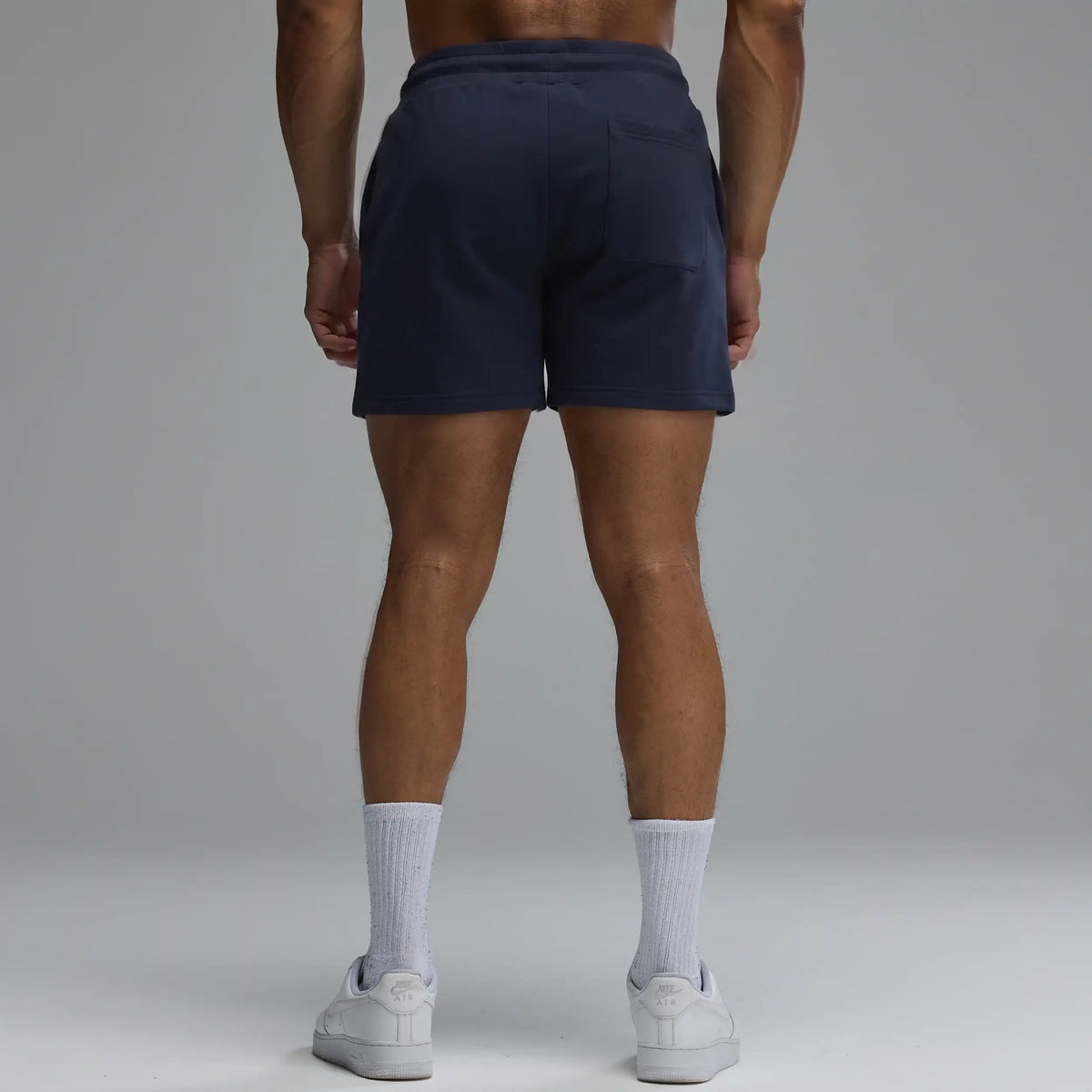 EVOLVE NAVY REGULAR FIT SWEAT SHORT 2枚目の画像