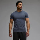 EVOLVE DARK GREY SLIM FIT T SHIRT 1枚目の画像