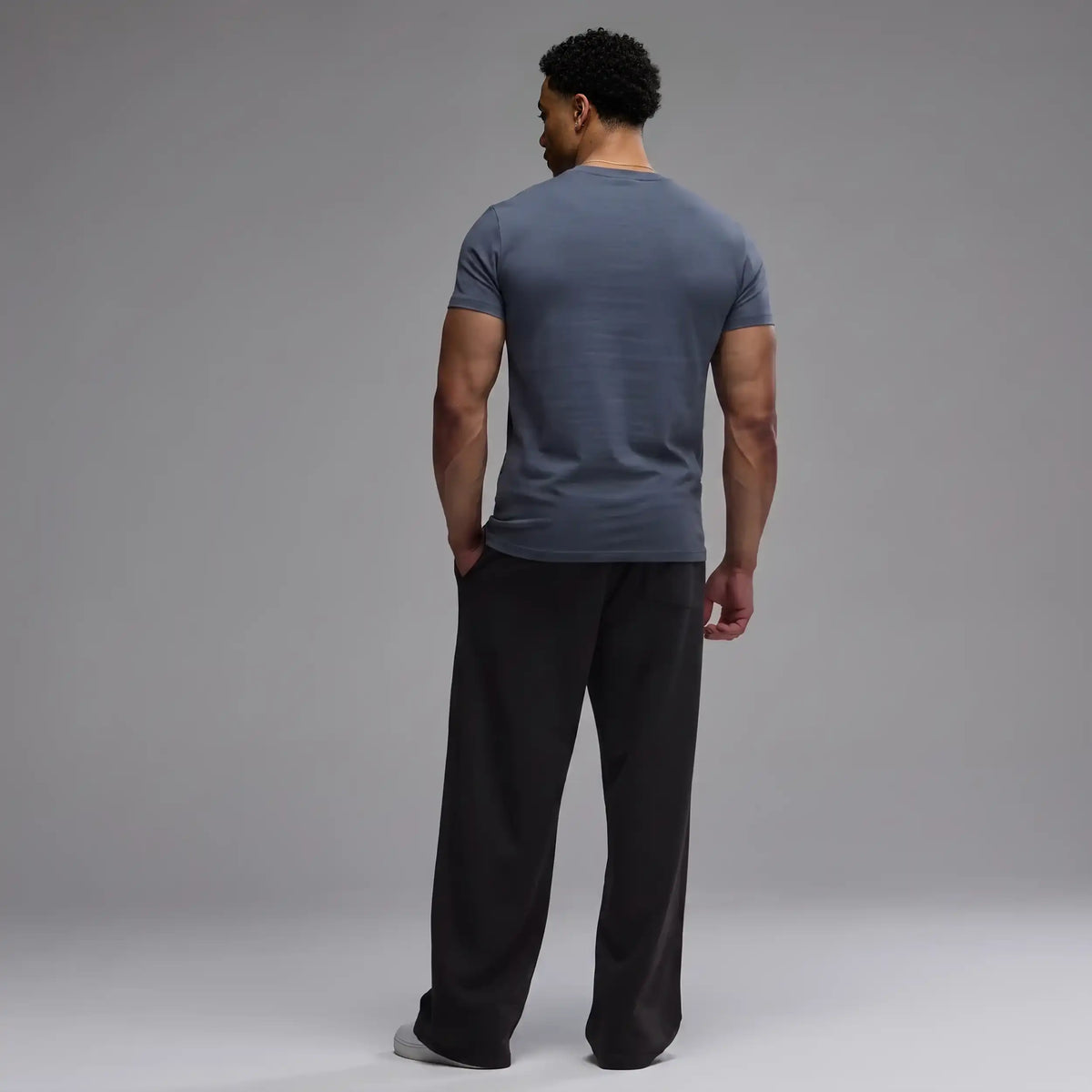 EVOLVE DARK GREY SLIM FIT T SHIRT 5枚目の画像