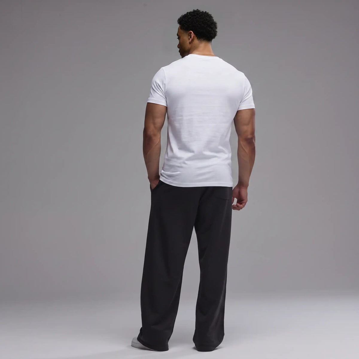 EVOLVE WHITE SLIM FIT T SHIRT 5枚目の画像