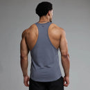 EVOLVE DARK GREY STRINGER VEST 2枚目の画像