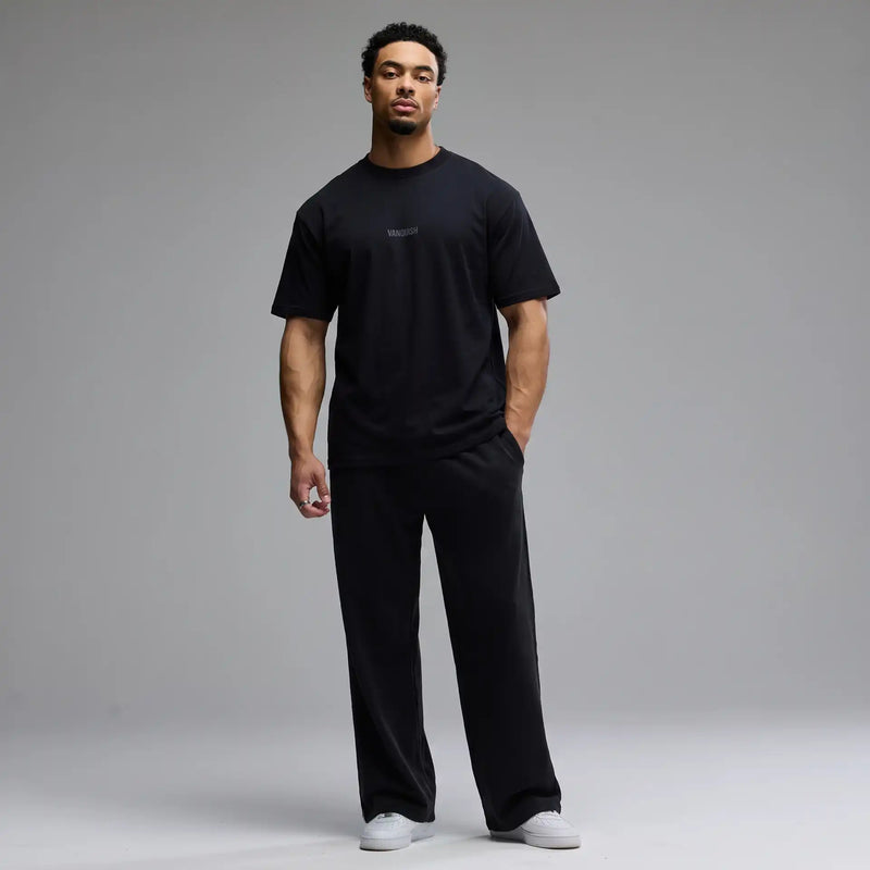 XLのみ】VANQUISH FITNESS Evolveモデル ブラック オーバーサイズ Tシャツ