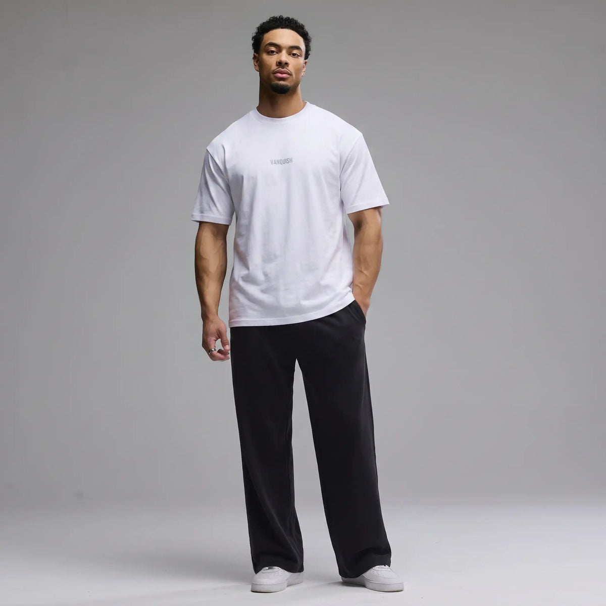 EVOLVE WHITE OVERSIZED T SHIRT 4枚目の画像
