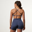 Enhance V2 Dusk Blue Cross Back Bra 2枚目の画像