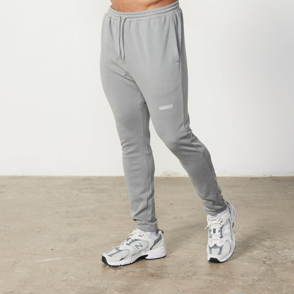 Vanquish Essential Steel Grey Tapered Fit Sweatpants 1枚目の画像