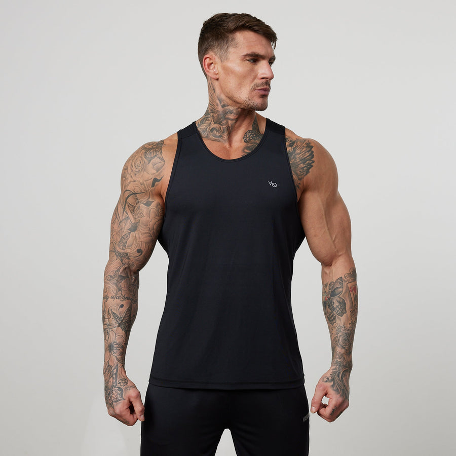 Vanquish Essential Black Performance Tank Top 1枚目の画像