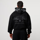 BLACK FORGE BLACK BOXY OVERSIZED HOODIE 1枚目の画像