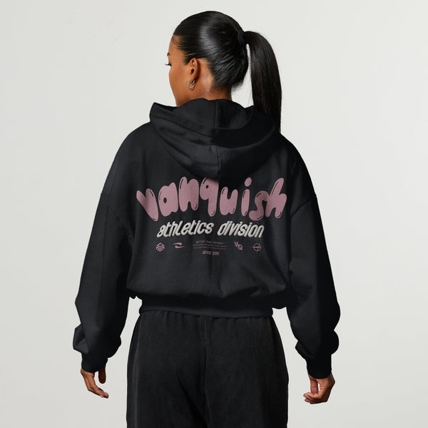 BUBBLE BLACK HOODIE 1枚目の画像