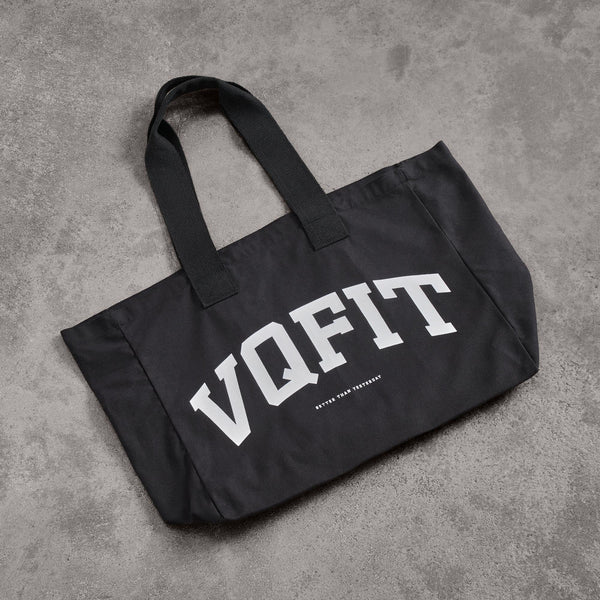 Black VQFIT Tote Bag 1枚目の画像