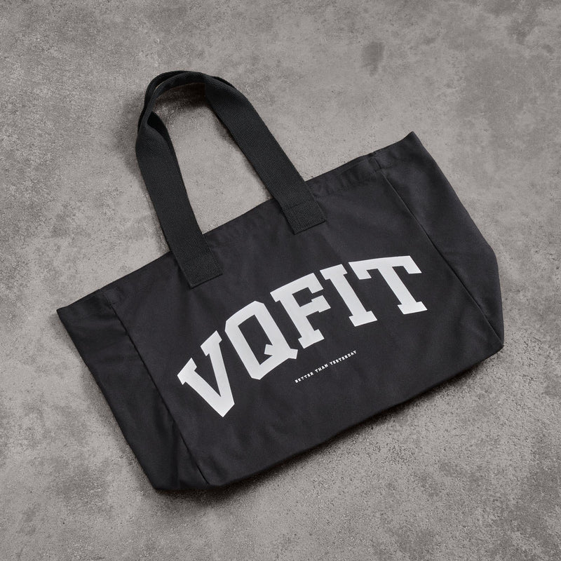Black VQFIT Tote Bag 1枚目の画像