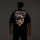 VQ x Baki: Black Baki Boxy Oversized T Shirt 2枚目の画像