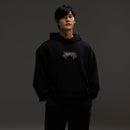 VQ x Baki: Black Boxy Oversized Hoodie 4枚目の画像