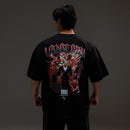 VQ x Baki: Black Oliva Boxy Oversized T Shirt 2枚目の画像