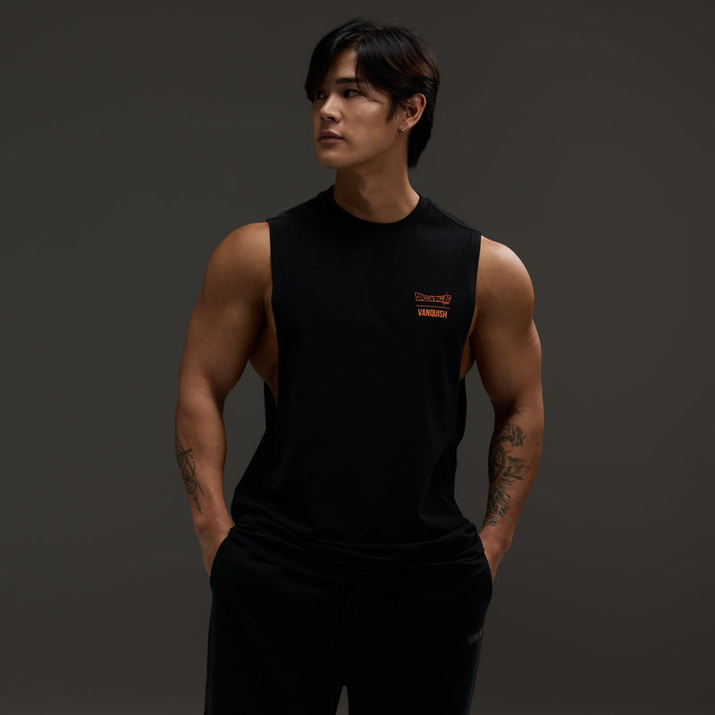 Vanquish DBS Goku Black Sleeveless T Shirt 2枚目の画像