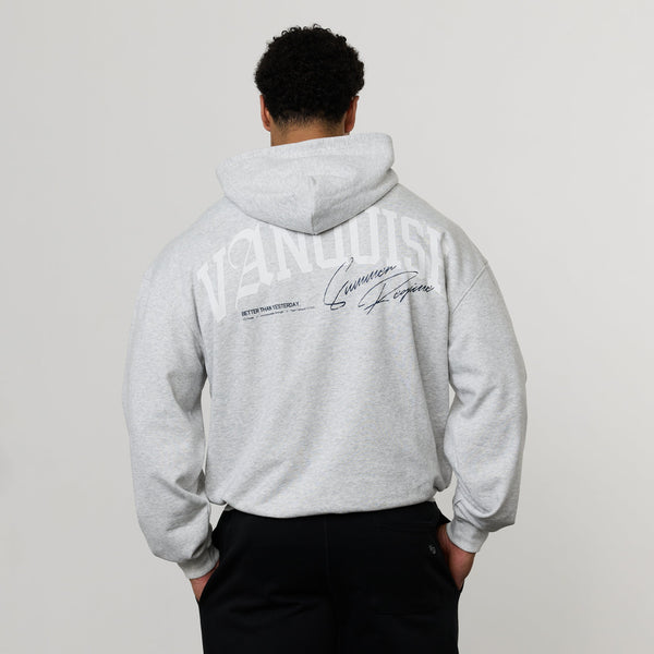 REGIME OAT MARL OVERSIZED HOODIE 1枚目の画像