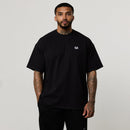 MONOGRAM BLACK OVERSIZED T SHIRT 1枚目の画像