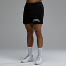 ACADEMY ARCH BLACK REGULAR FIT SHORT 1枚目の画像