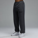 BODYBUILDING EMBLEM CHARCOAL OVERSIZED SWEATPANTS 1枚目の画像