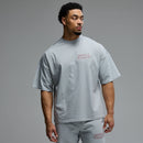 BODYBUILDING EMBLEM MIST OVERSIZED BOXY T SHIRT 2枚目の画像