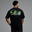 REVOLVE HEAT MAP BLACK OVERSIZED BOXY T SHIRT 1枚目の画像