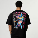 YU-GI-OH! DARK MAGICIAN GIRL BLACK OVERSIZED T SHIRT 2枚目の画像