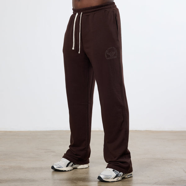 Vanquish Dark Brown Unconquerable Strength Straight Leg Sweatpants 1枚目の画像