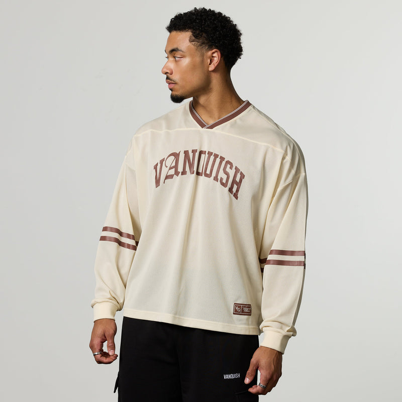 Varsity Off White Oversized Boxy Hockey Jersey 2枚目の画像