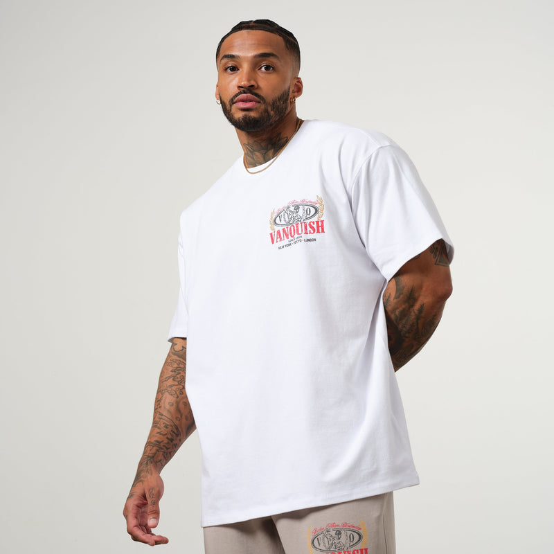 Vanquish Trophy White Oversized T Shirt 2枚目の画像