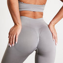 Vanquish Elevate Seamless Petite Smoke Grey Leggings 4枚目の画像