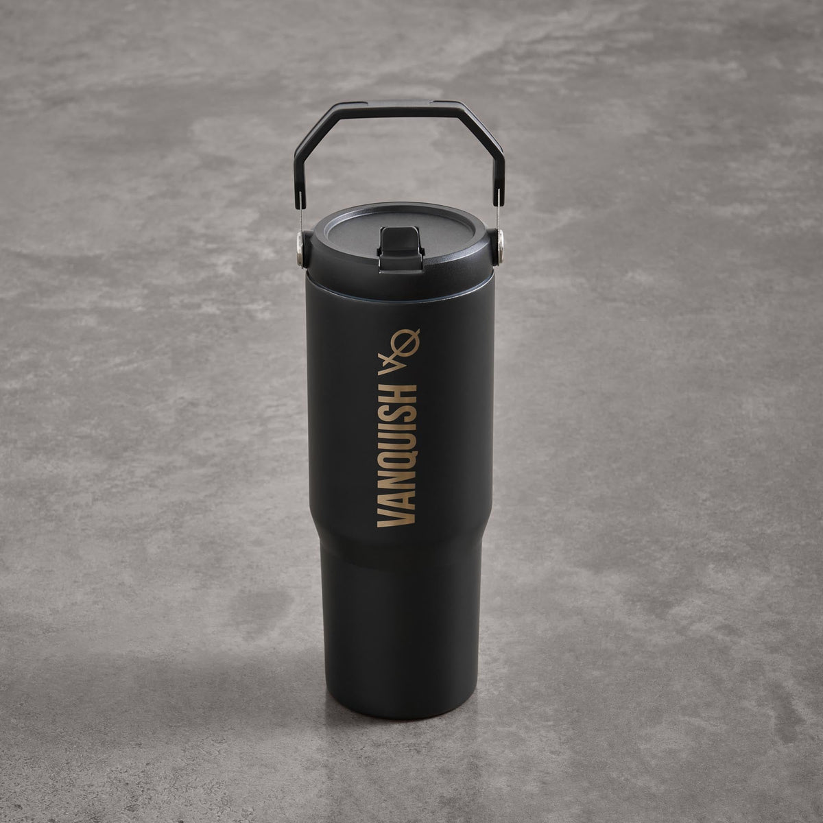 Vanquish Black Metal Insulated Flask 1枚目の画像