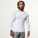 Vanquish Ultra Soft White Long Sleeve Slim Fit T Shirt 1枚目の画像