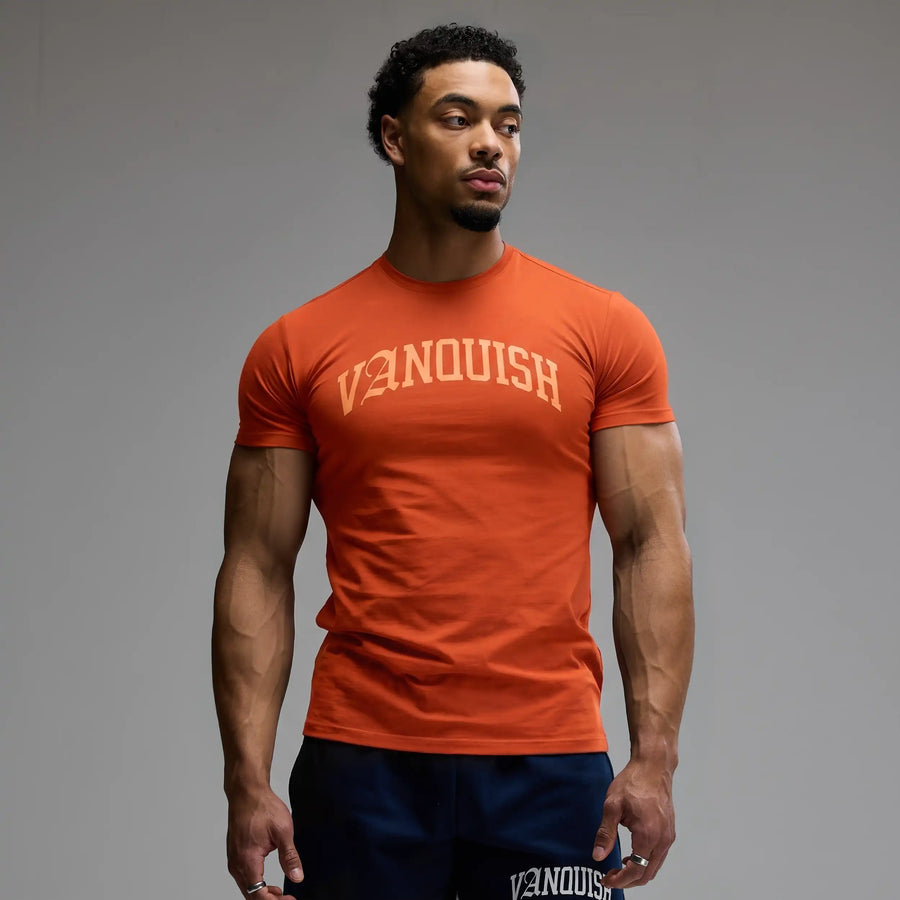 EVOLVE ARCH ORANGE SLIM FIT T SHIRT 1枚目の画像