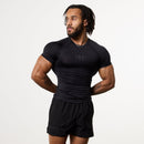 LRT Black Performance Short Sleeve Base Layer Top 5枚目の画像