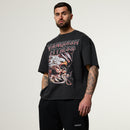 Vanquish Obsidian Black Eagle Oversized Boxy T Shirt 1枚目の画像