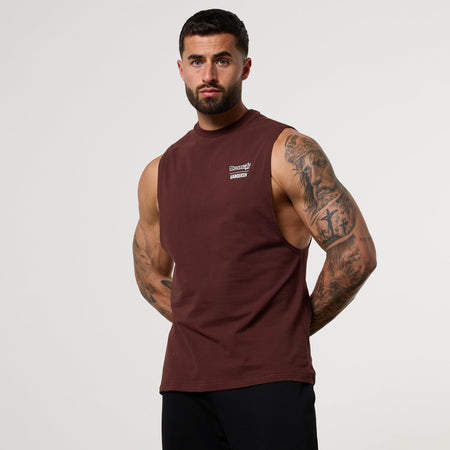 Vanquish DBS Trunks Brown Sleeveless T-Shirt 1枚目の画像