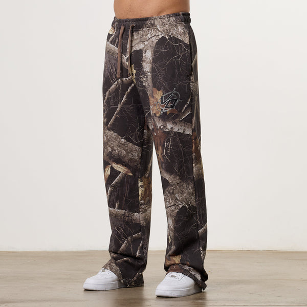 CAMO BLACK  STRAIGHT LEG SWEATPANTS 1枚目の画像