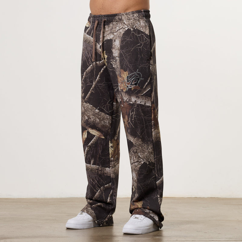 CAMO BLACK  STRAIGHT LEG SWEATPANTS 1枚目の画像