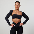 Vanquish Enhance Black Long Sleeve Shrug 1枚目の画像