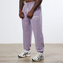 Vanquish Better Than Yesterday Washed Purple Oversized Sweatpants 1枚目の画像
