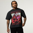 Vanquish Obsidian Black Bulldog Oversized Boxy T Shirt 1枚目の画像