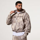 CAMO STONE OVERSIZED FULL ZIP HOODIE 1枚目の画像