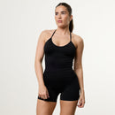 Vanquish Elevate V2 Black Seamless T Strap Top 1枚目の画像