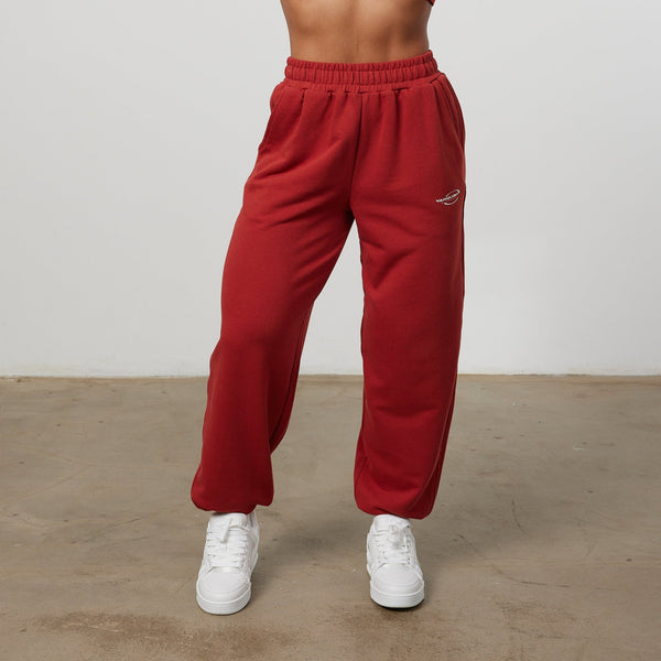 Vanquish Enhance Chilli Red Oversized Sweatpants 1枚目の画像