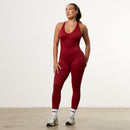 Vanquish Elevate V2 Scarlet Red Seamless Jumpsuit 1枚目の画像